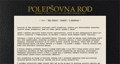 Desktop Screenshot of polepsovna.cz